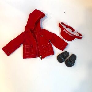 American girl of the year Chrissa swim warm up outfit